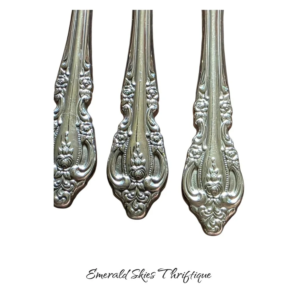 Oneida Community Brahms Stainless Set Of 8 Dinner Knives Silverware Flatware